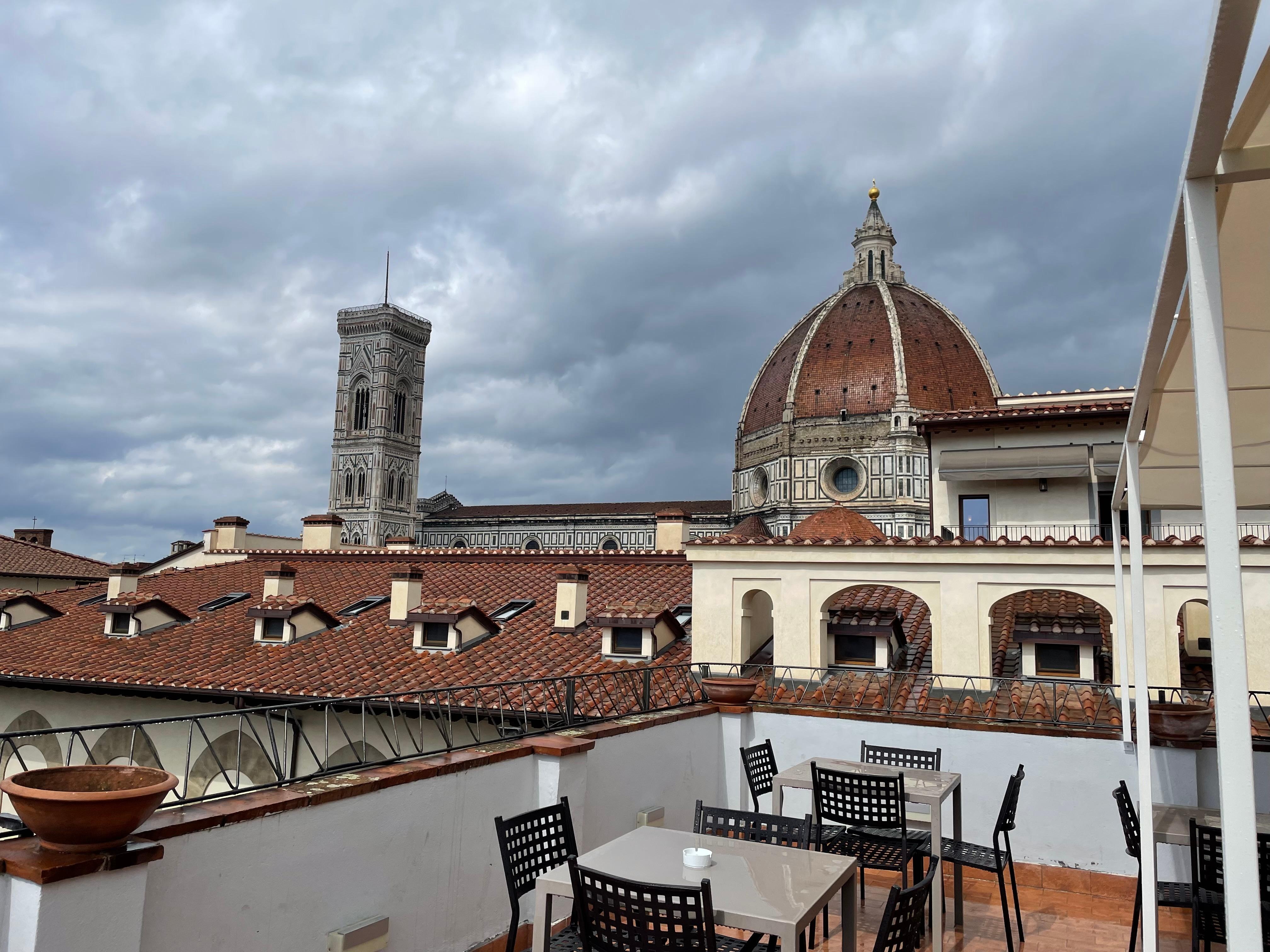 Terrace open for all guests