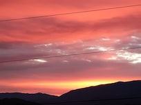 Sunrise from the porch