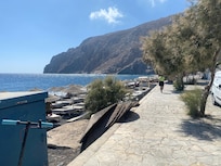 Spiaggia perfetta con servizio di bar in spiaggia