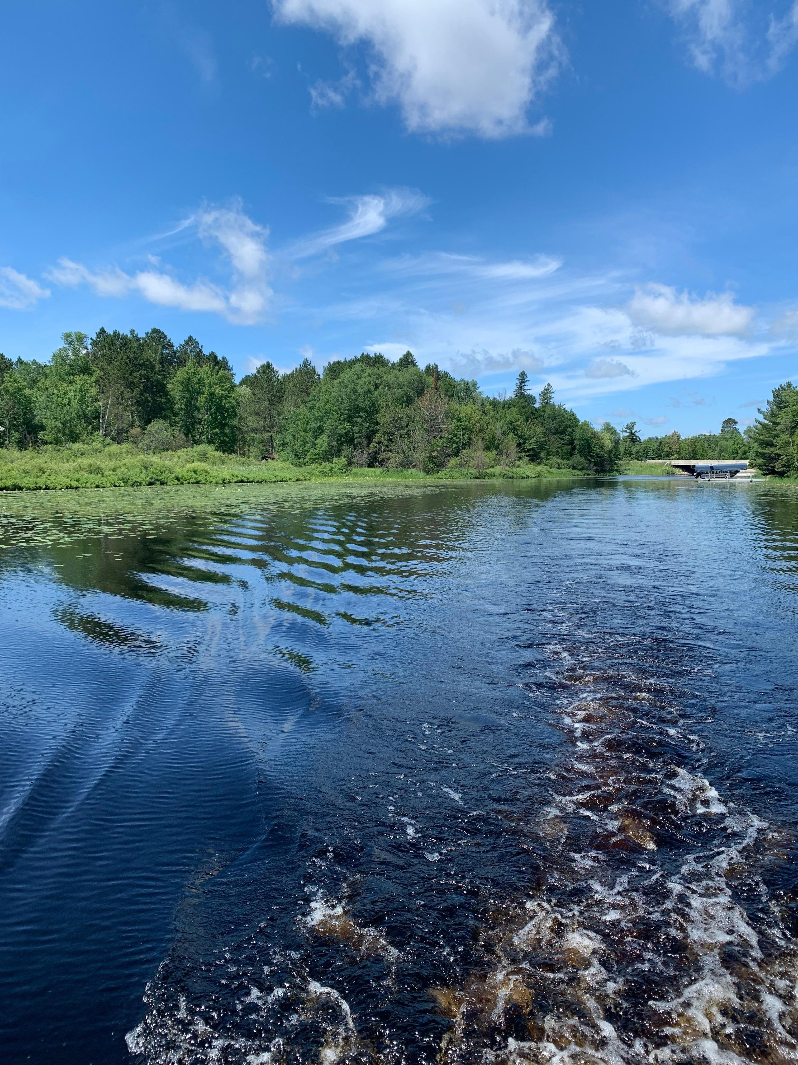 Channel to Side Lake