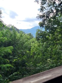 View from deck