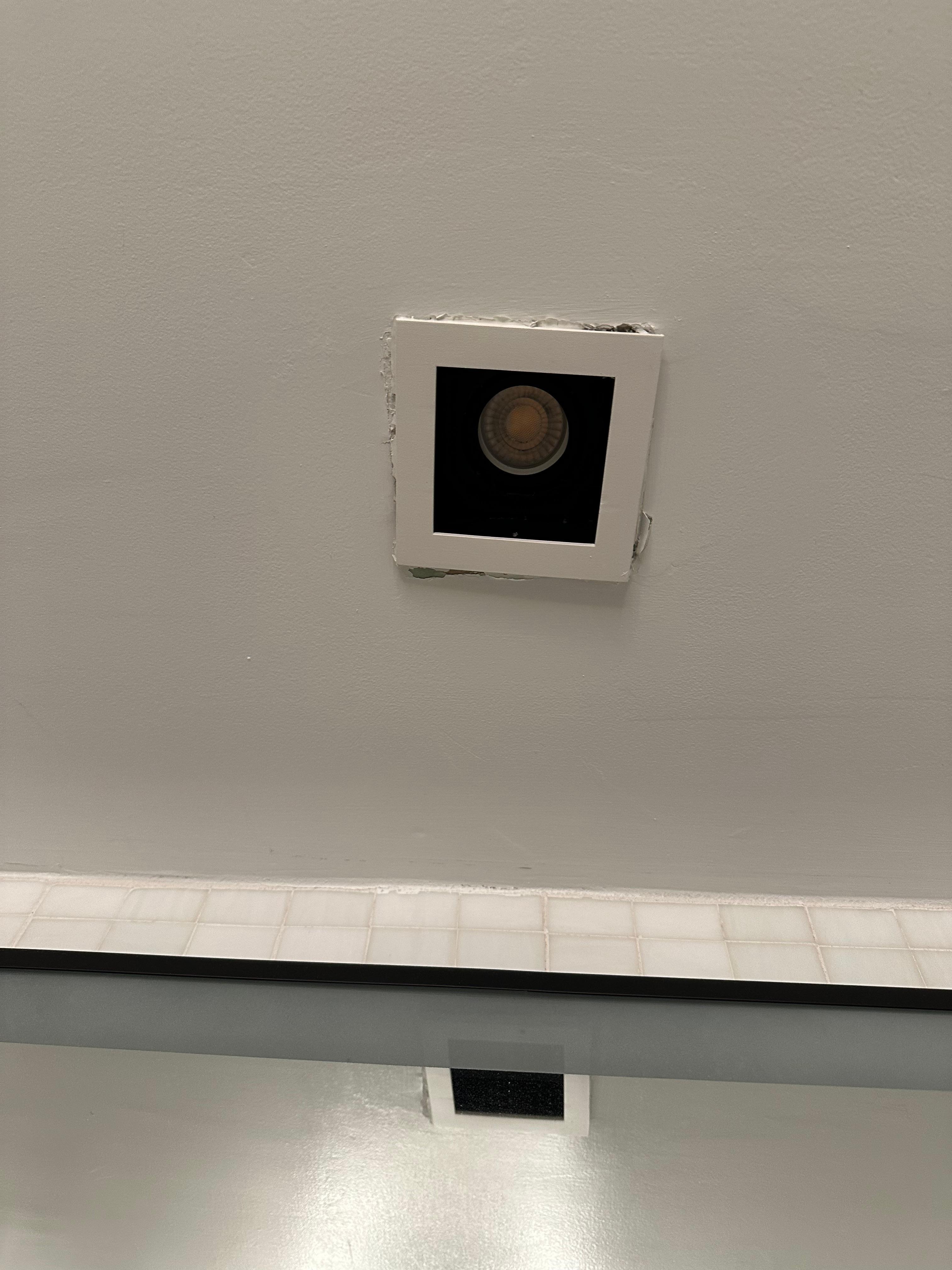 Bathroom ceiling light