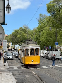 Streetcars and plenty of access to transit right outside the front door of the hotel.