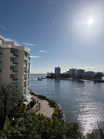 View from our balcony