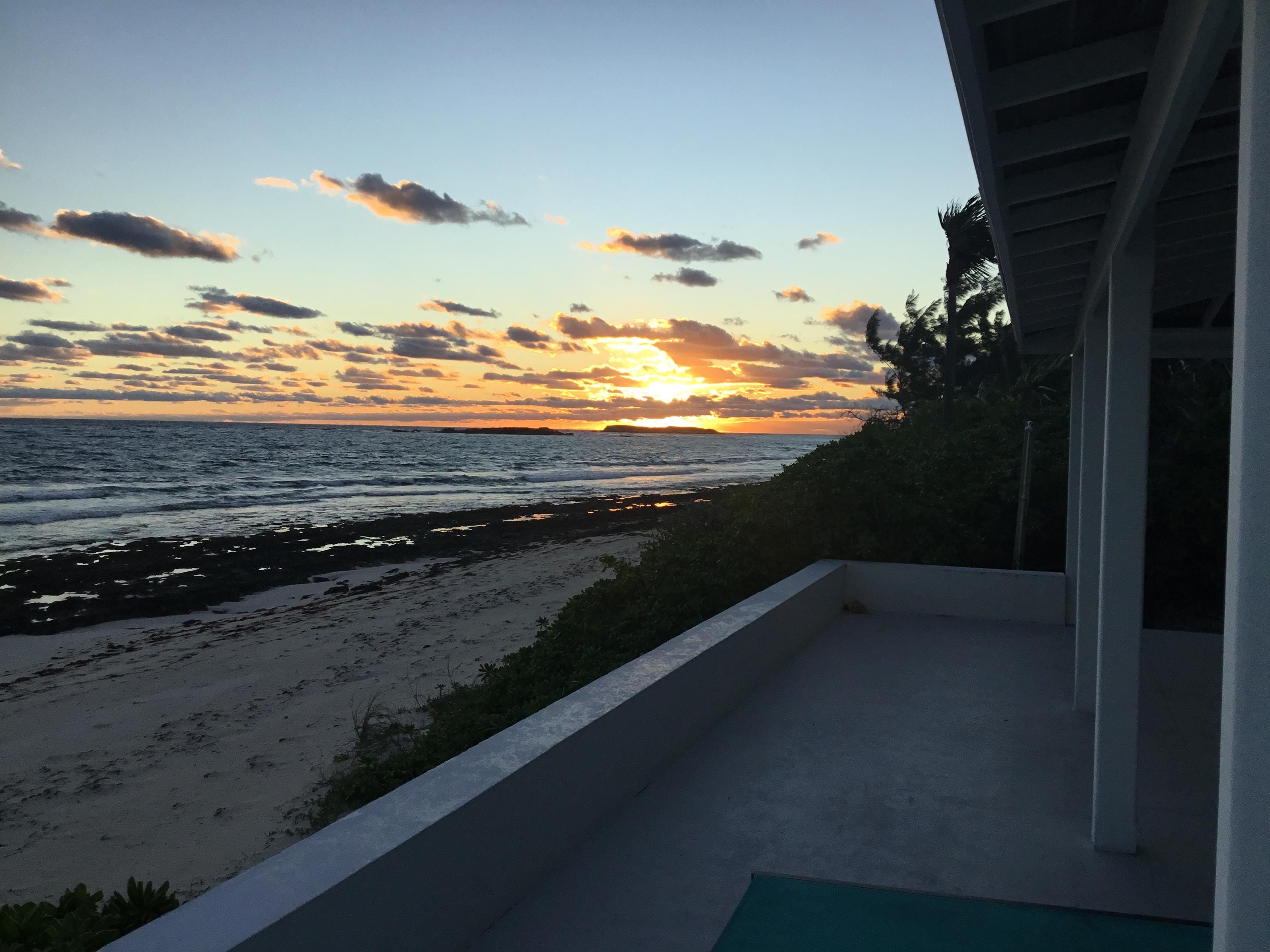 Sunrise from the front porch