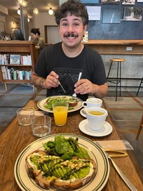 Breakfast, yum!