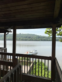 River view from upper deck