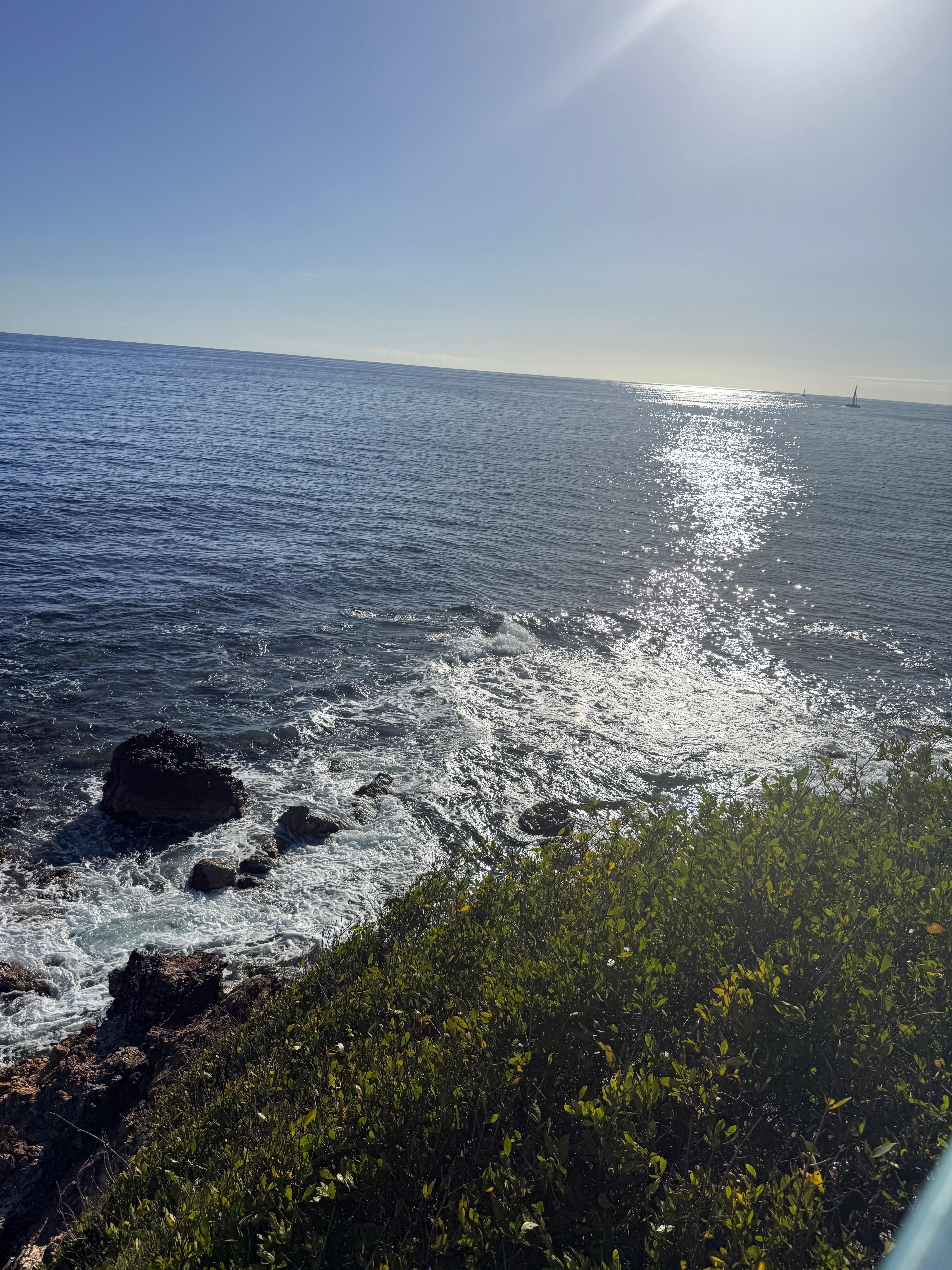 View from the pool deck. 