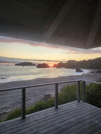 Evening on the balcony