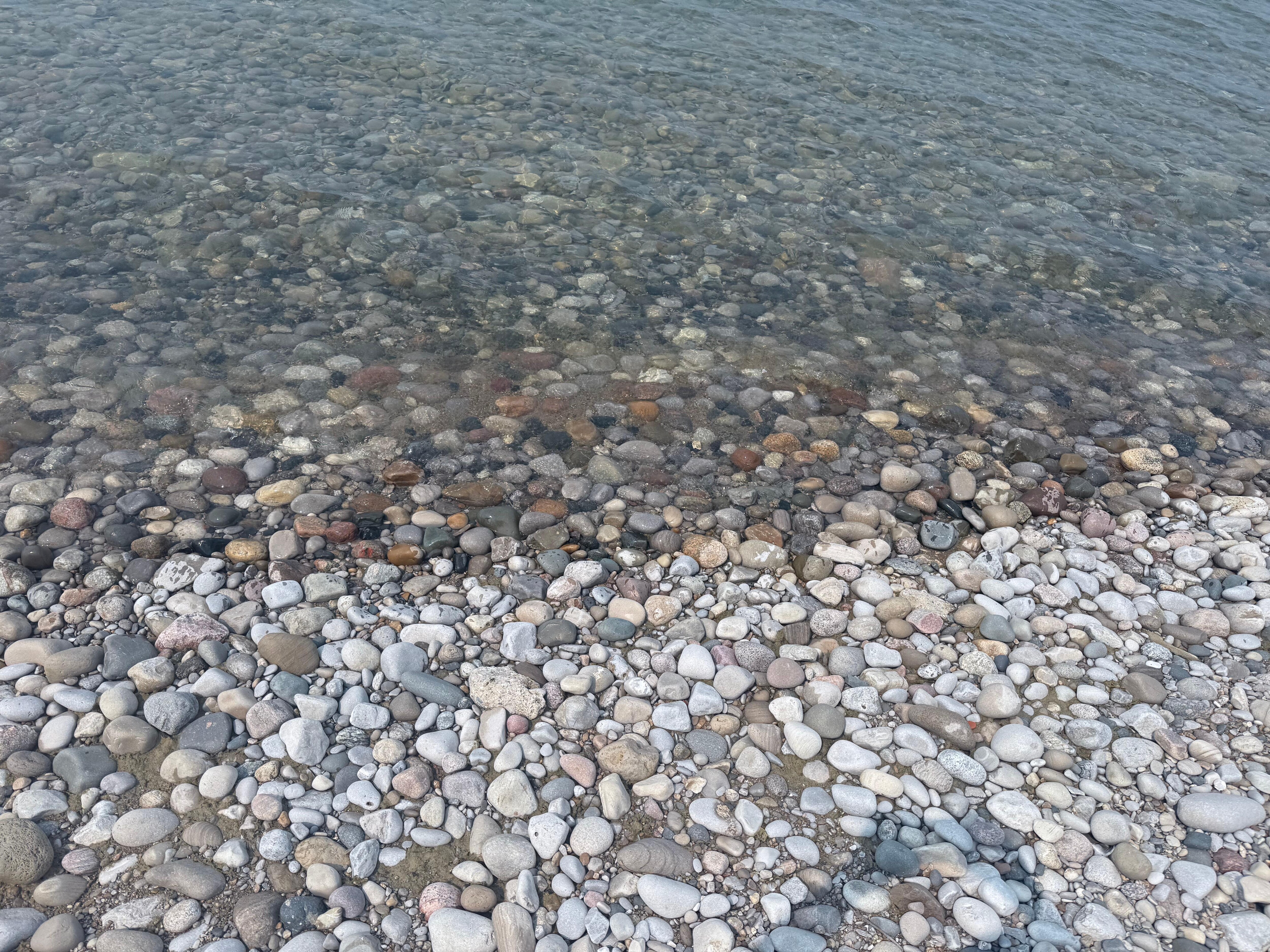 Crystal clear water