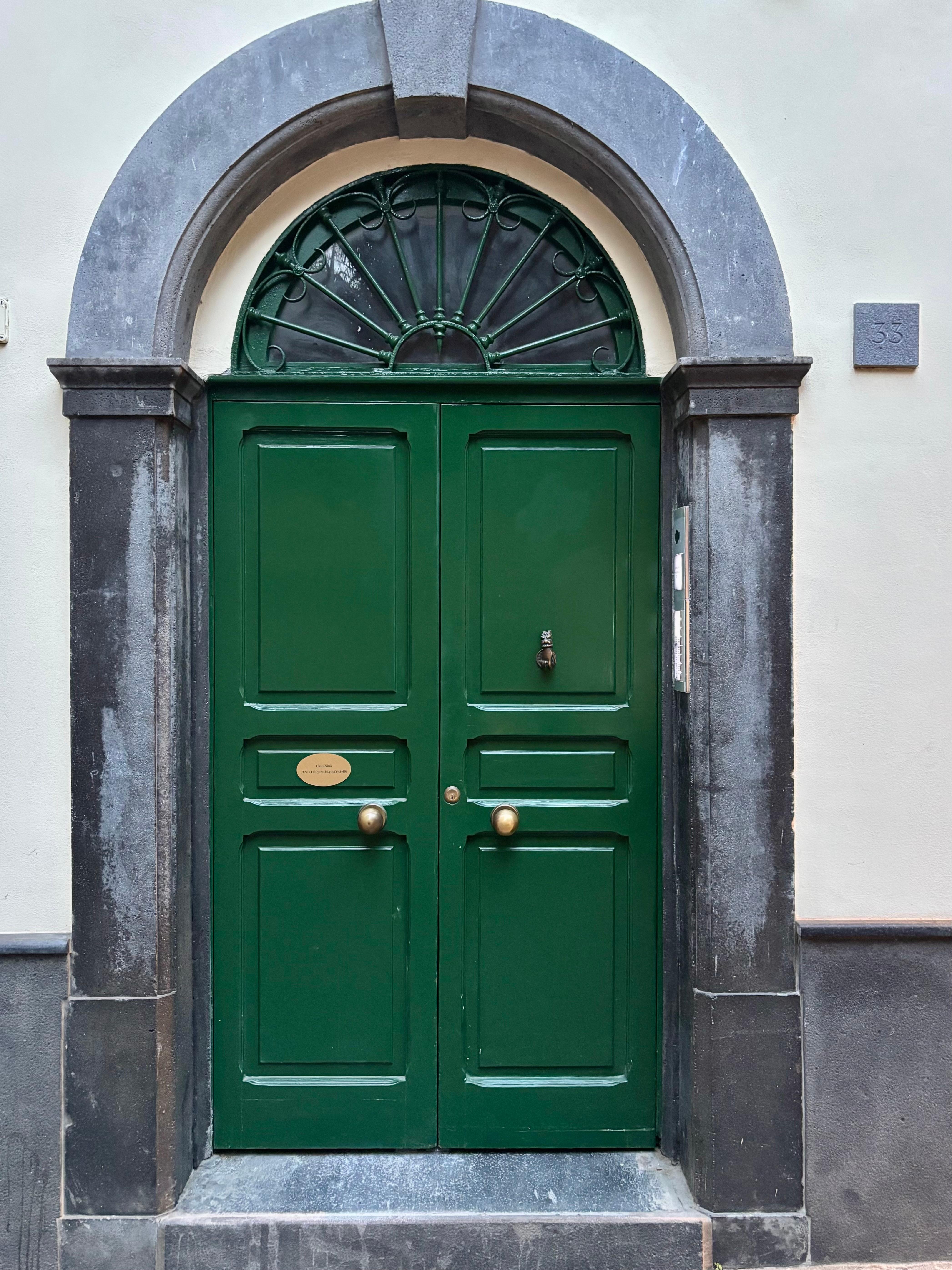 Entrance to courtyard