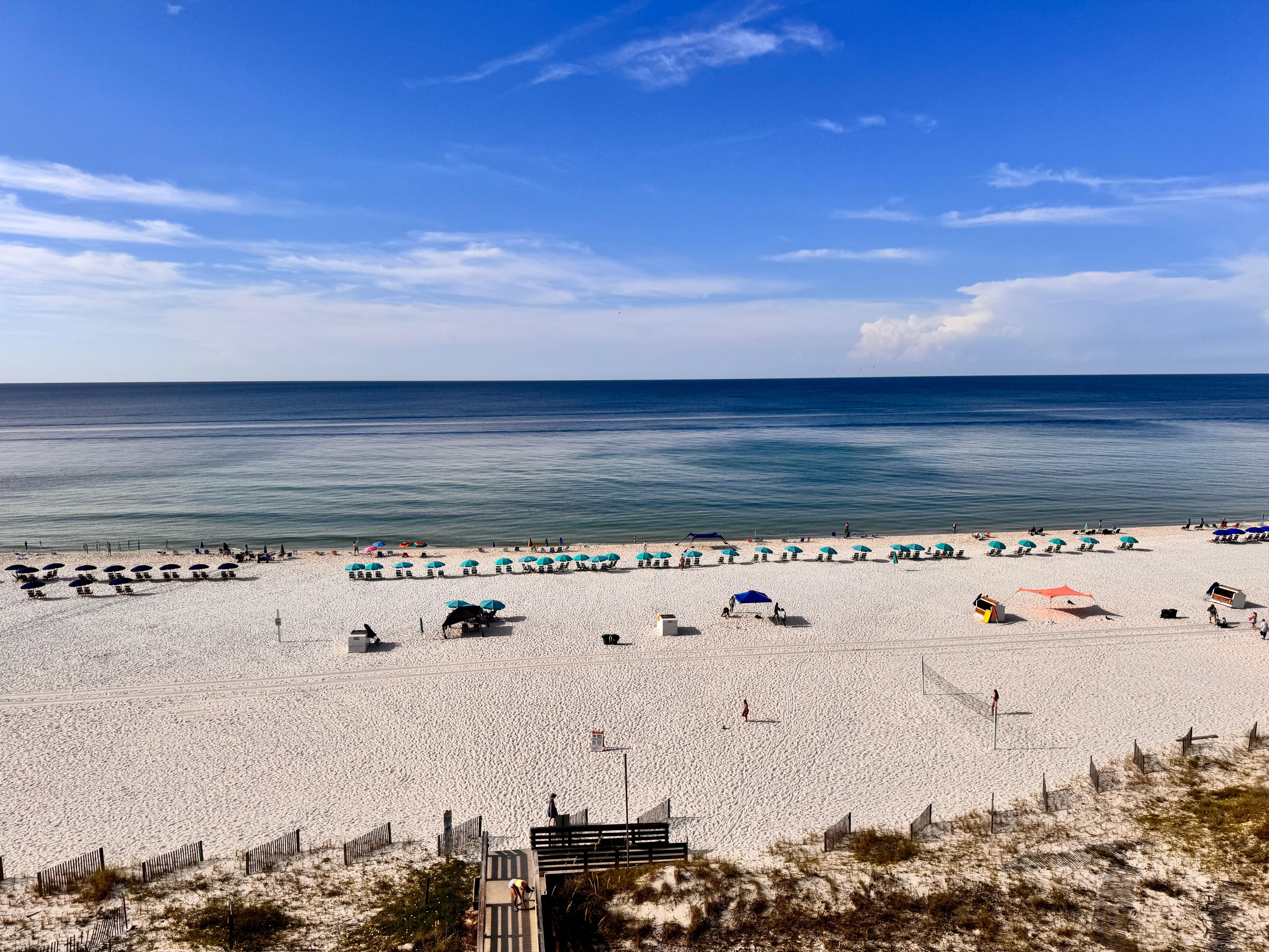 View from the balcony