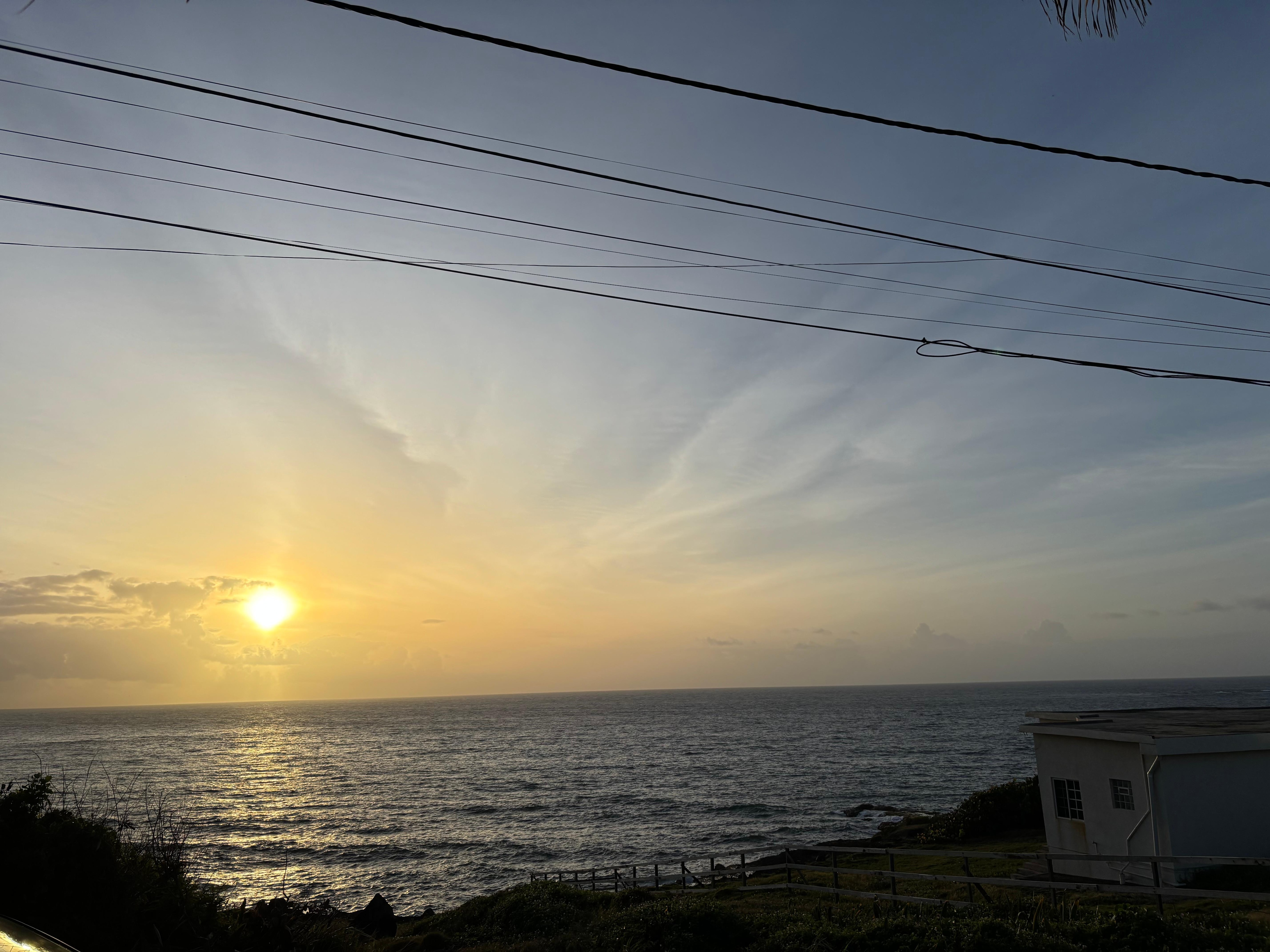 Sunrise , praise God. 