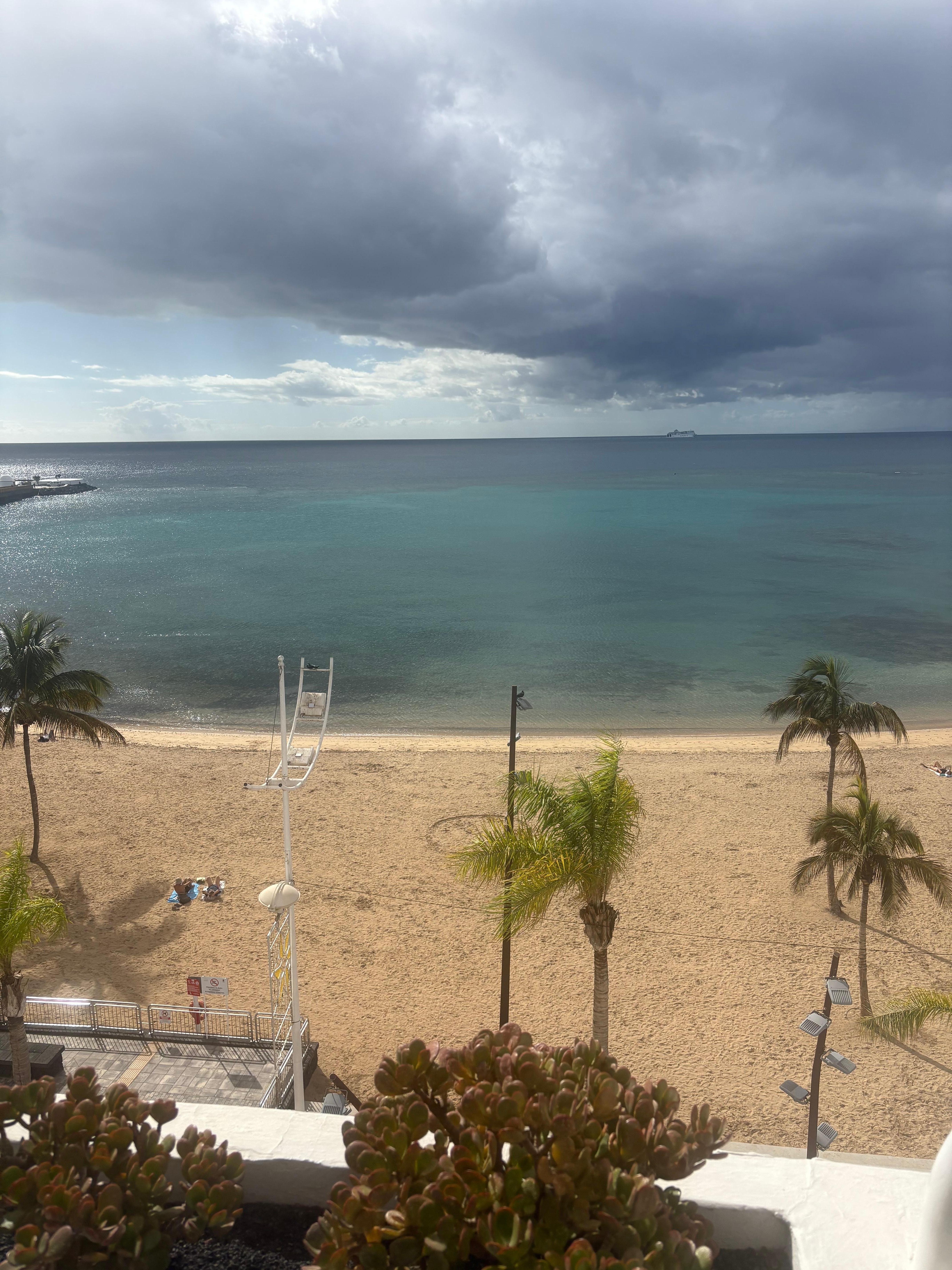 View from the balcony