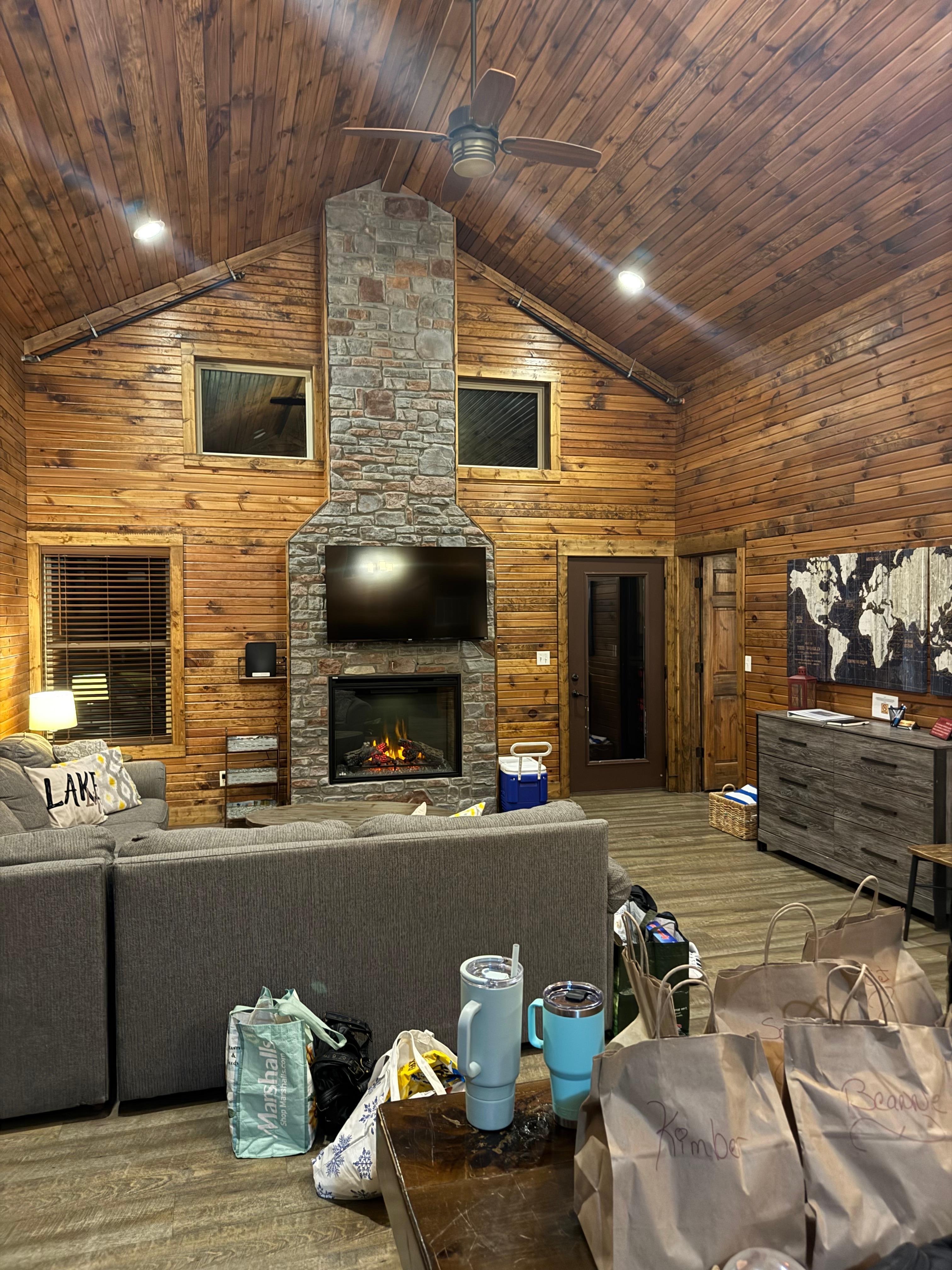 Just as described! Warm and inviting!