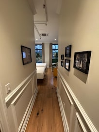 Room entryway.