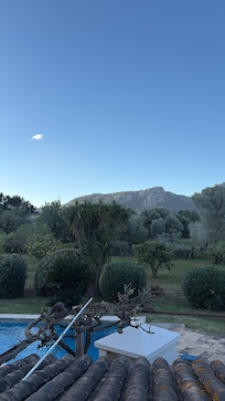 Uitzicht vanuit slaapkamer