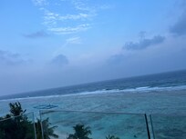 The view, where the ocean touch the sky🥰