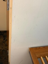 More dirty, scuffed walls