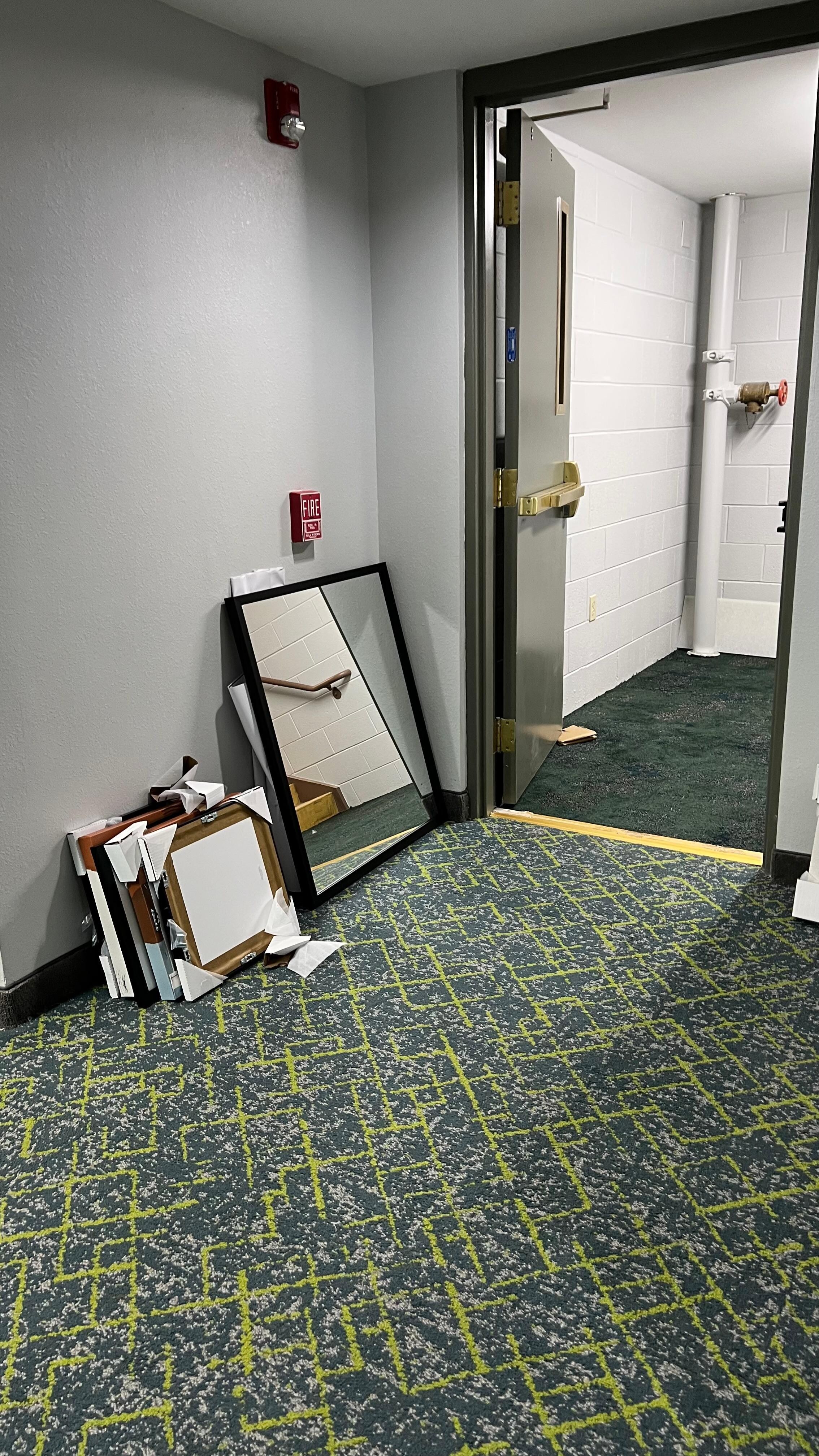 Third floor hall way 