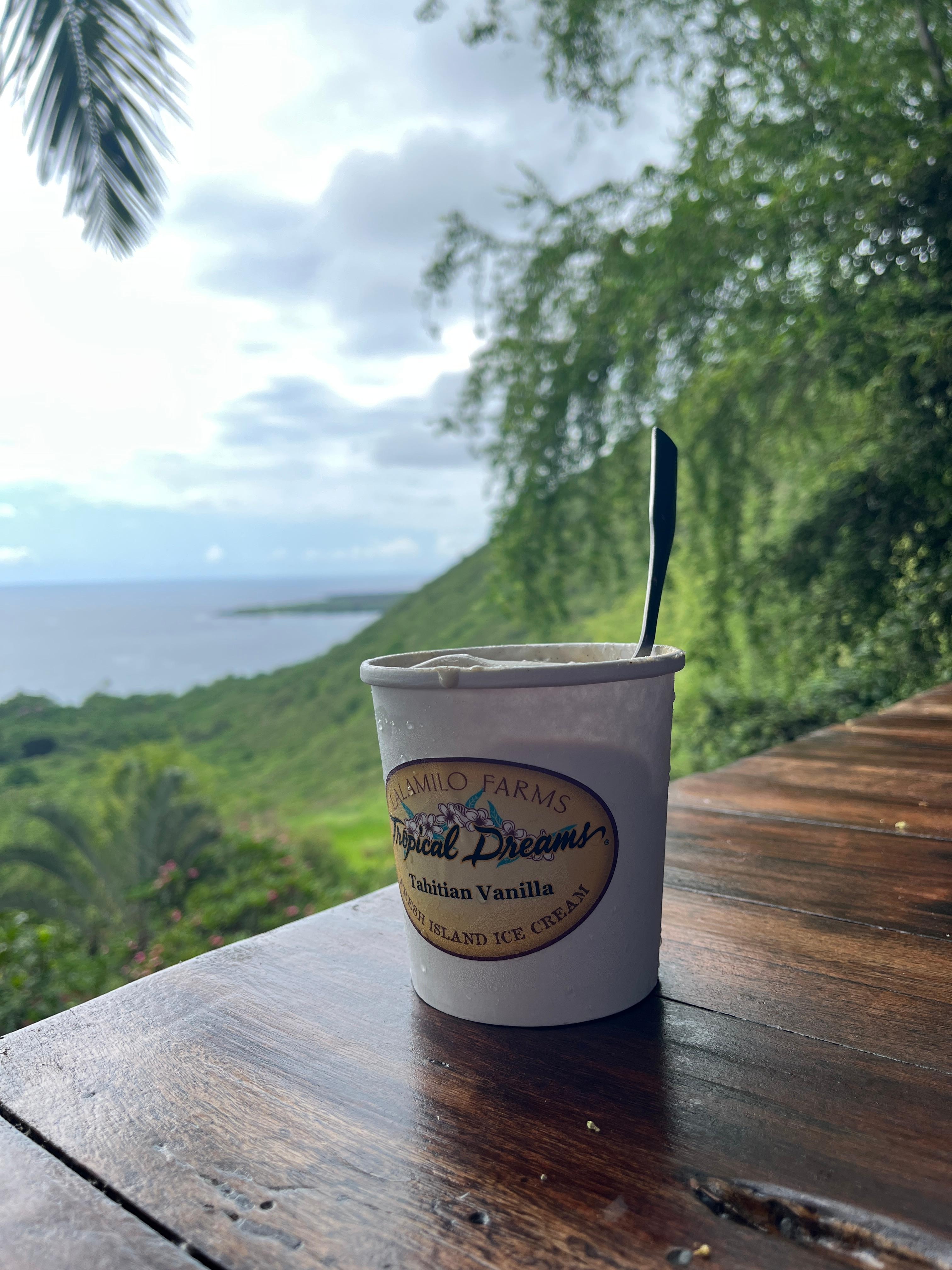 Must have ice cream.