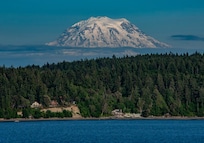 Mt Rainier on our last evening.