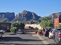 View down the street