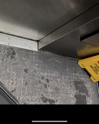 Inside of the elevator