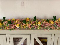 We brought a little bit of Easter with us 🐇