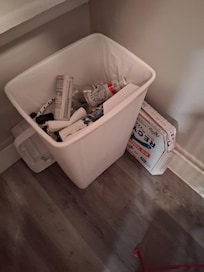 Garbage not taken care of from previous guests.