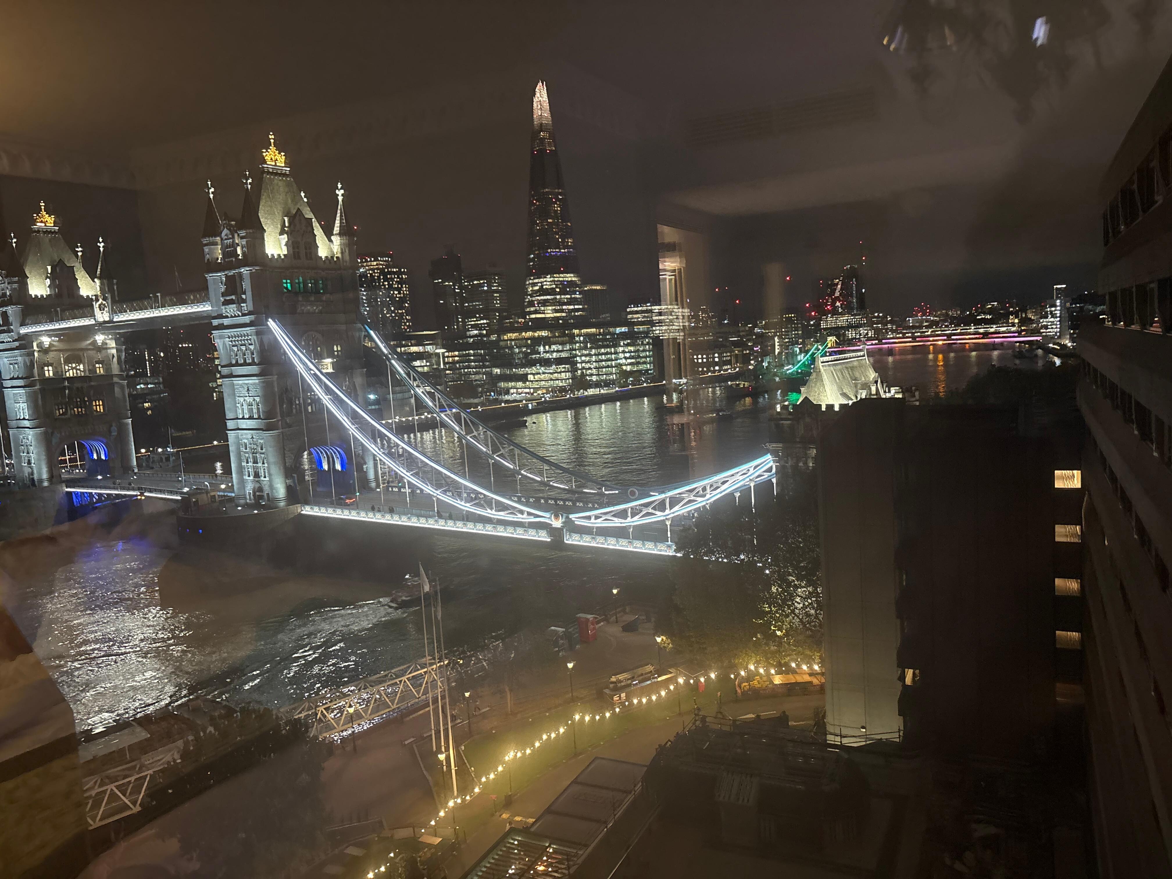 The view from my room.  Great location for the hop on hop off bus 