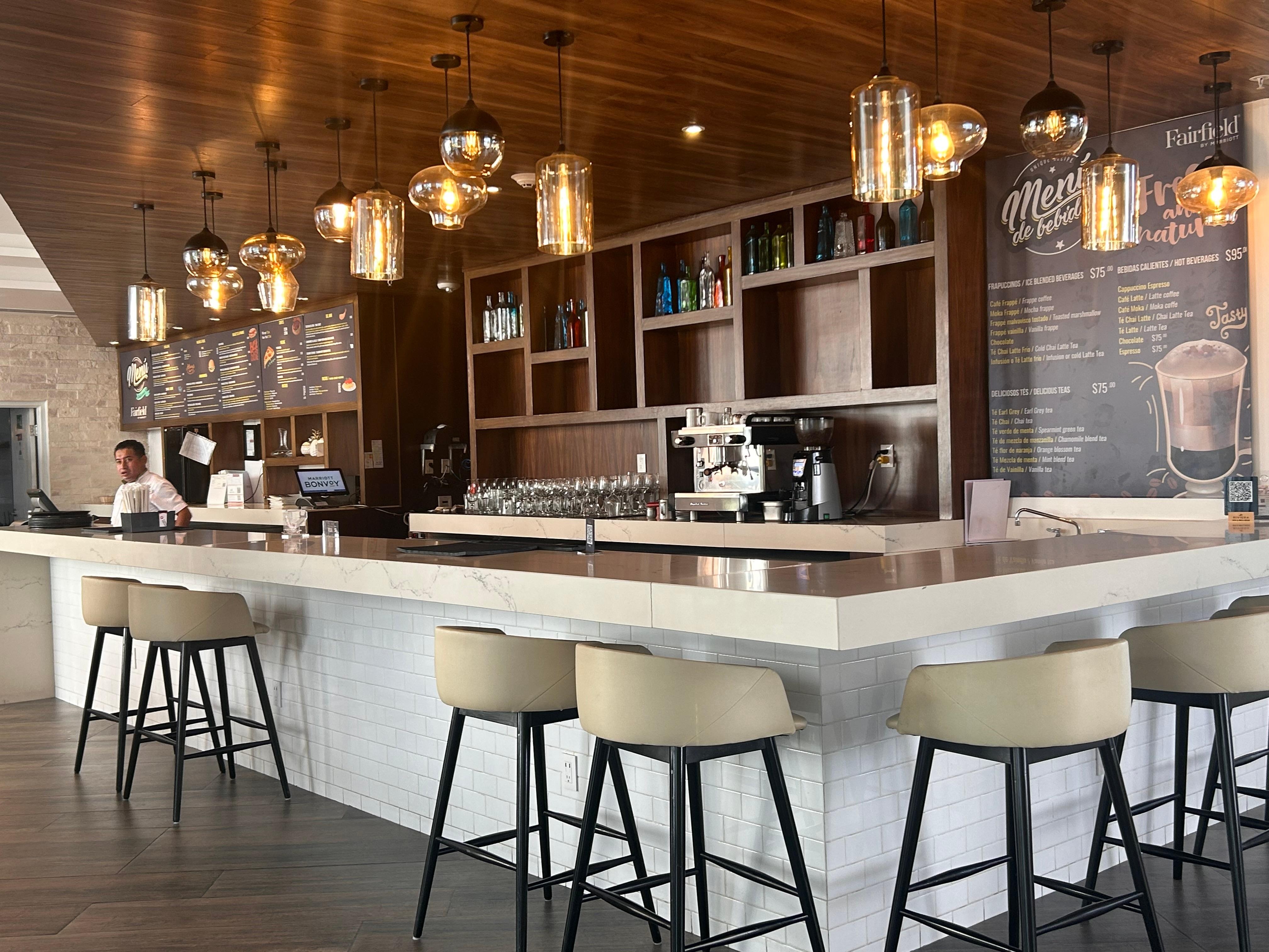 Bar and coffee corner