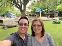 The fabulous Dallas Zoo was just 20 minutes away.
