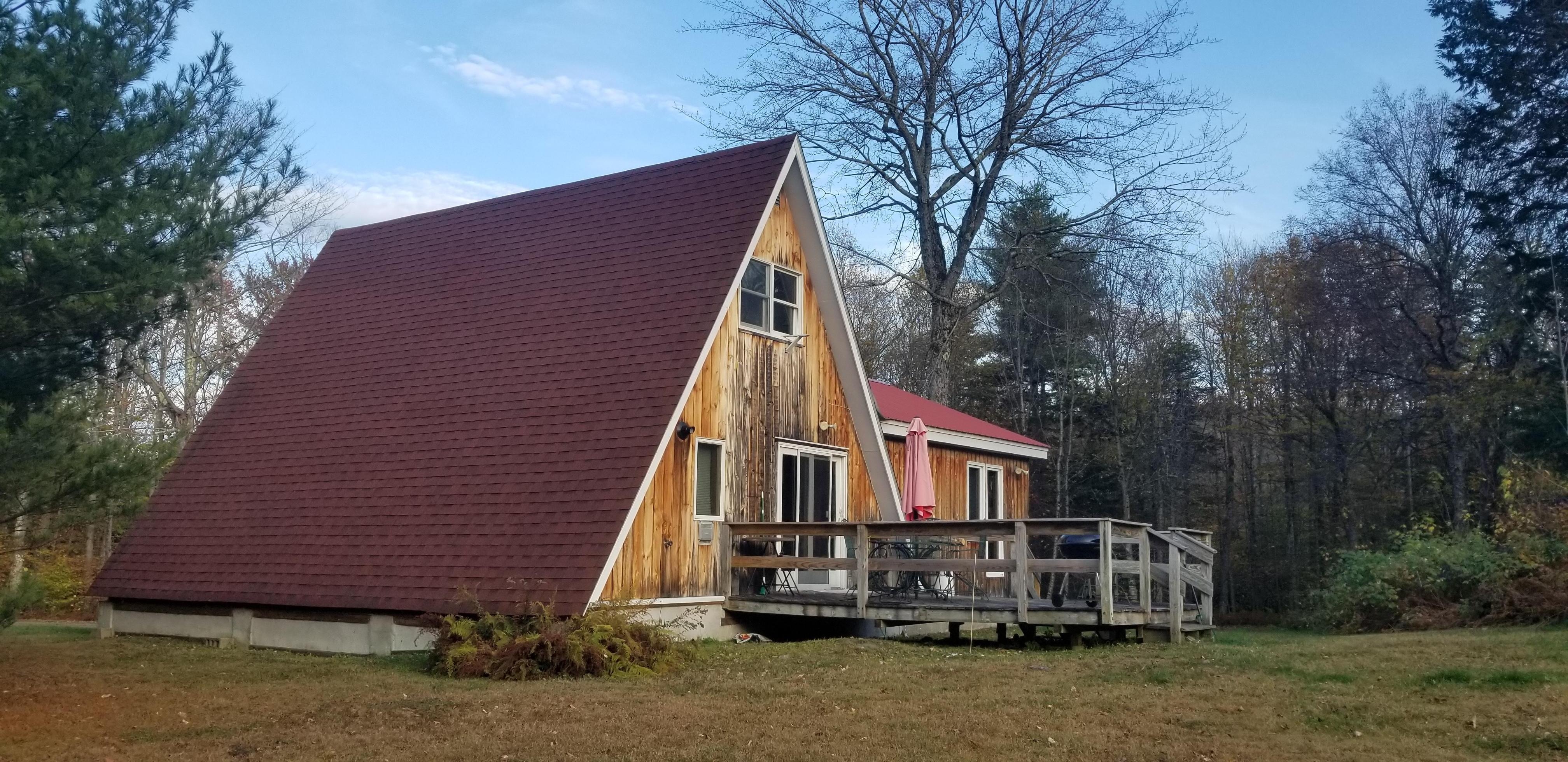 From backyard firepit area