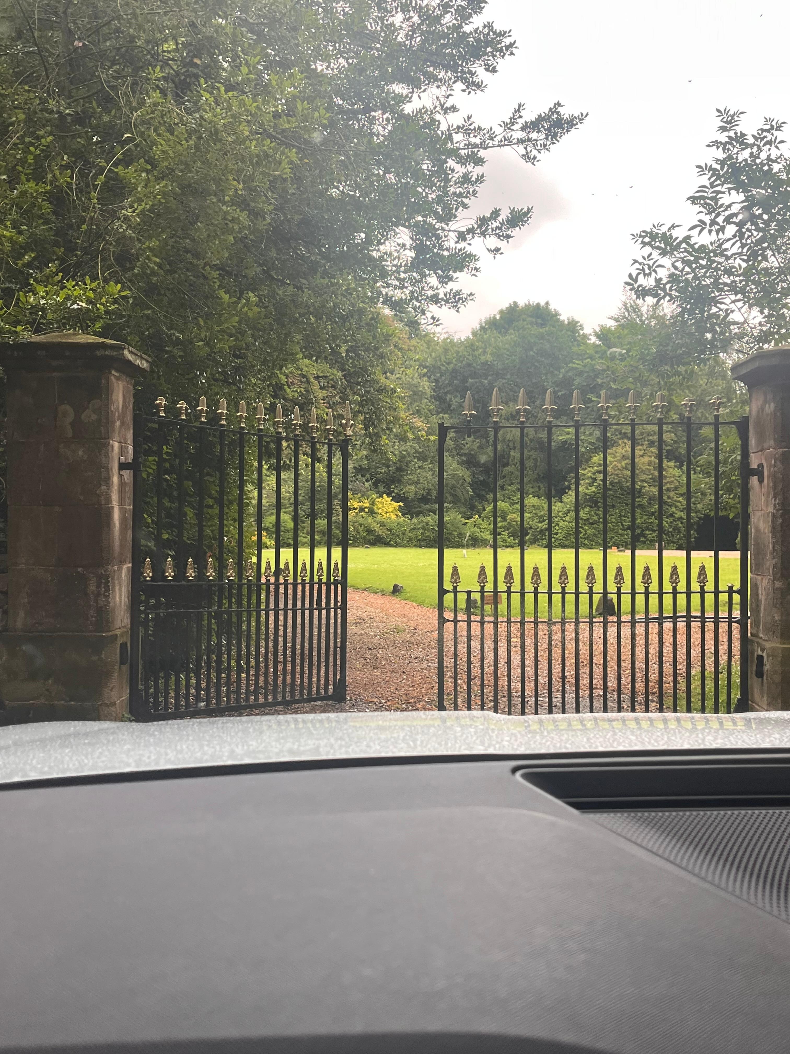 Loved the gated entrance!