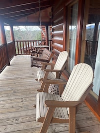 Awesome wrap around deck