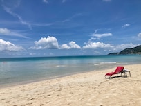 A beautiful beach.