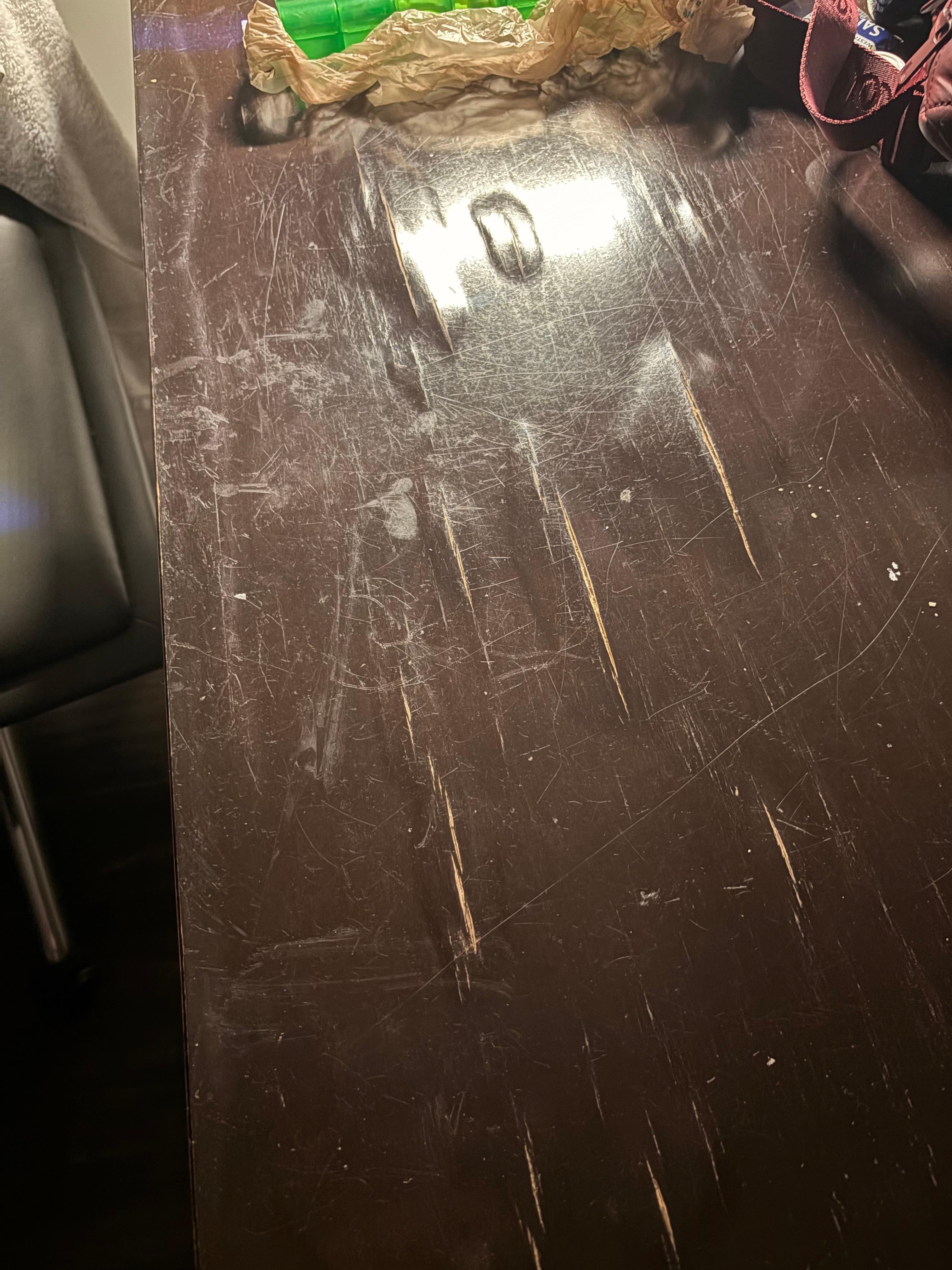 Desktop all blistered