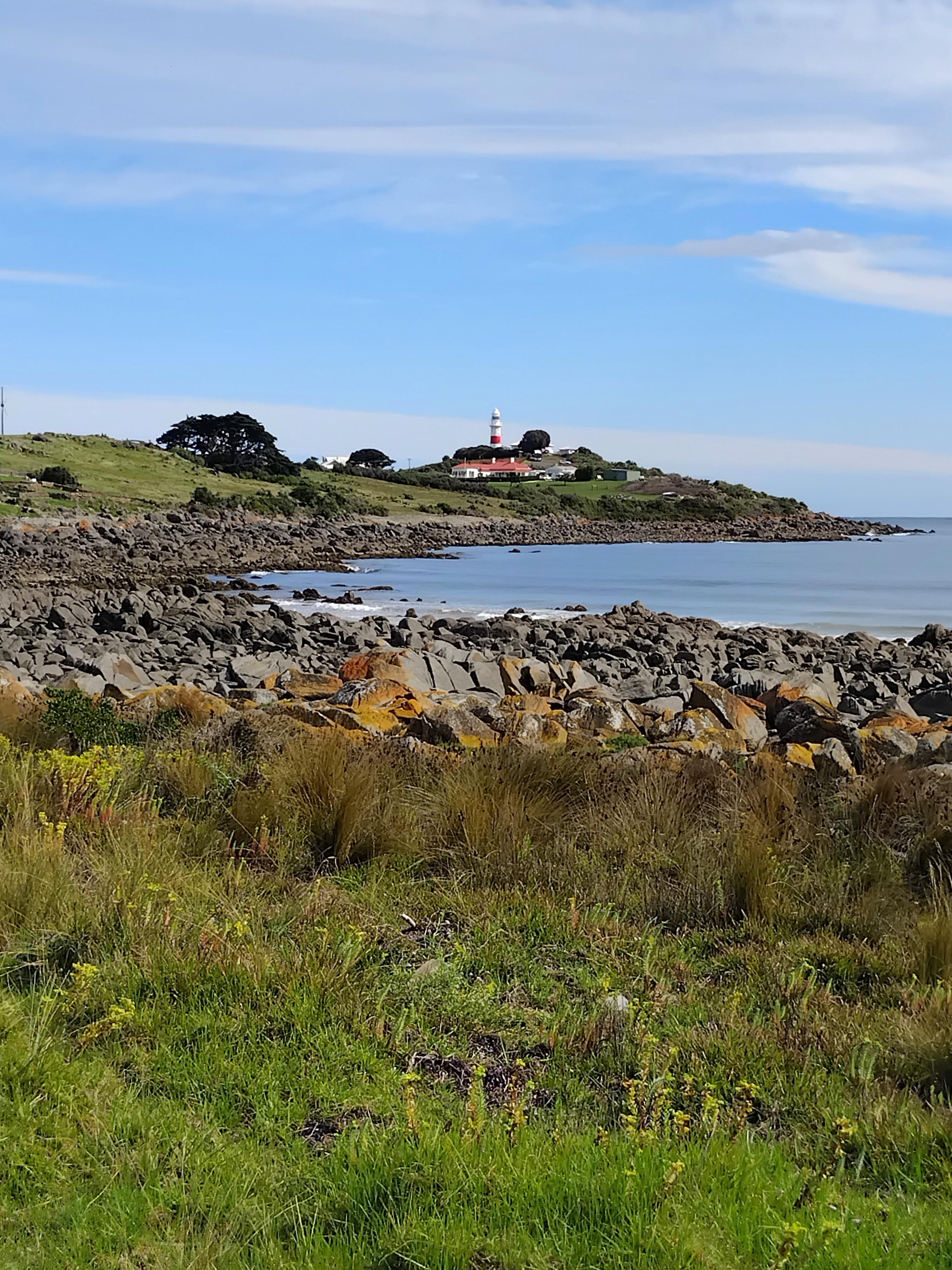 Low Head Lighthouse from the golf course.