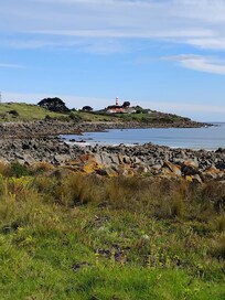Low Head Lighthouse from the golf course.