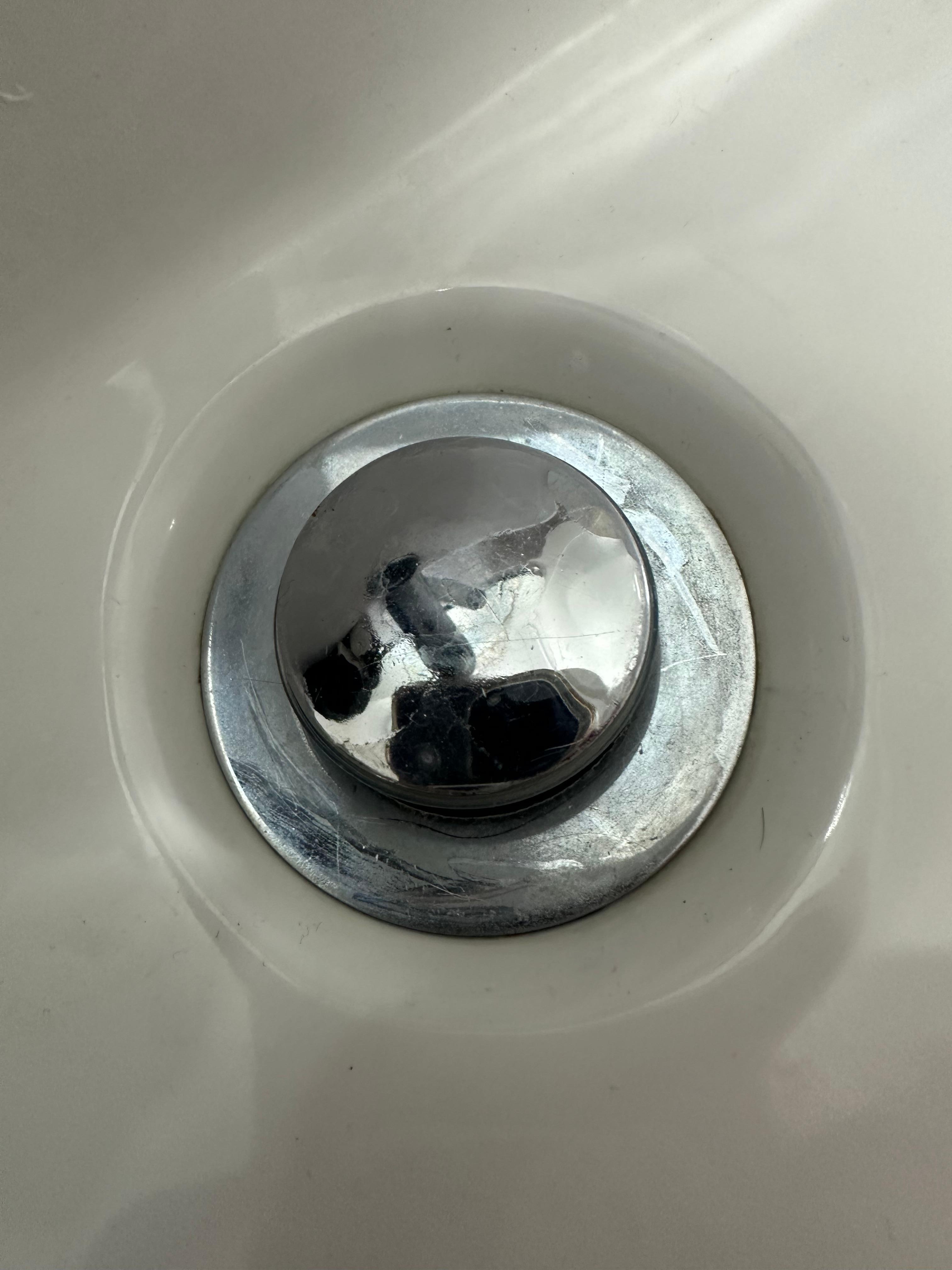 Sink yuck - we cleaned