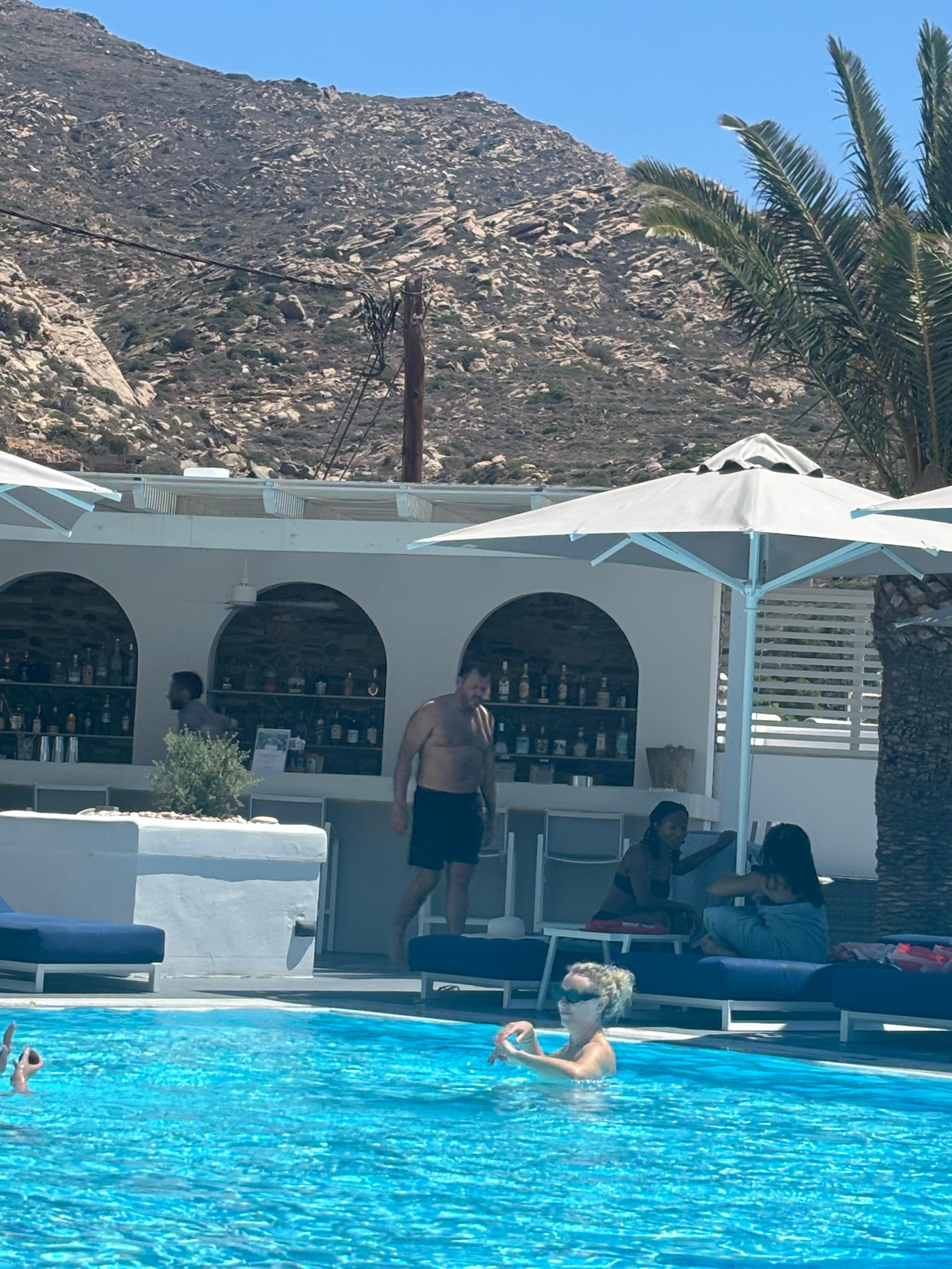 Pool area