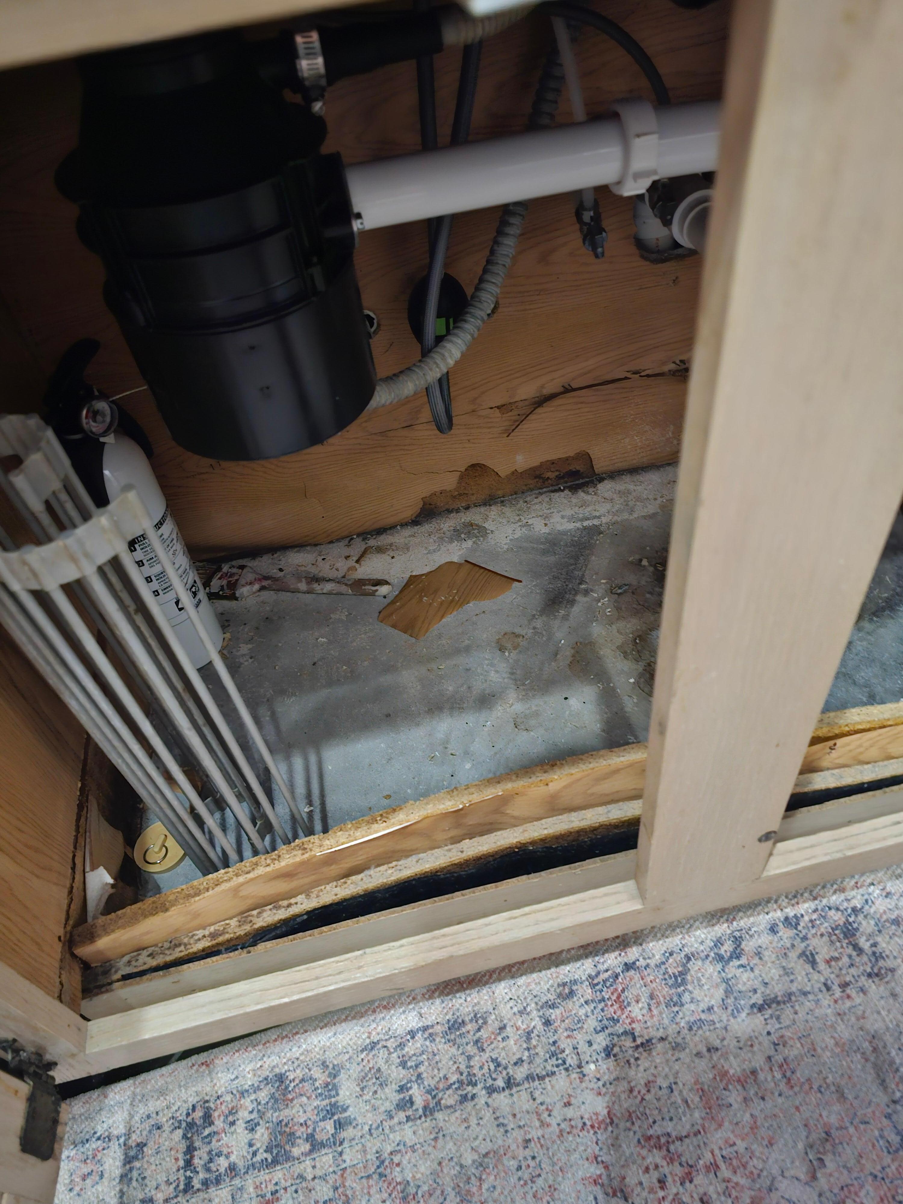 Beneath Kitchen Sink