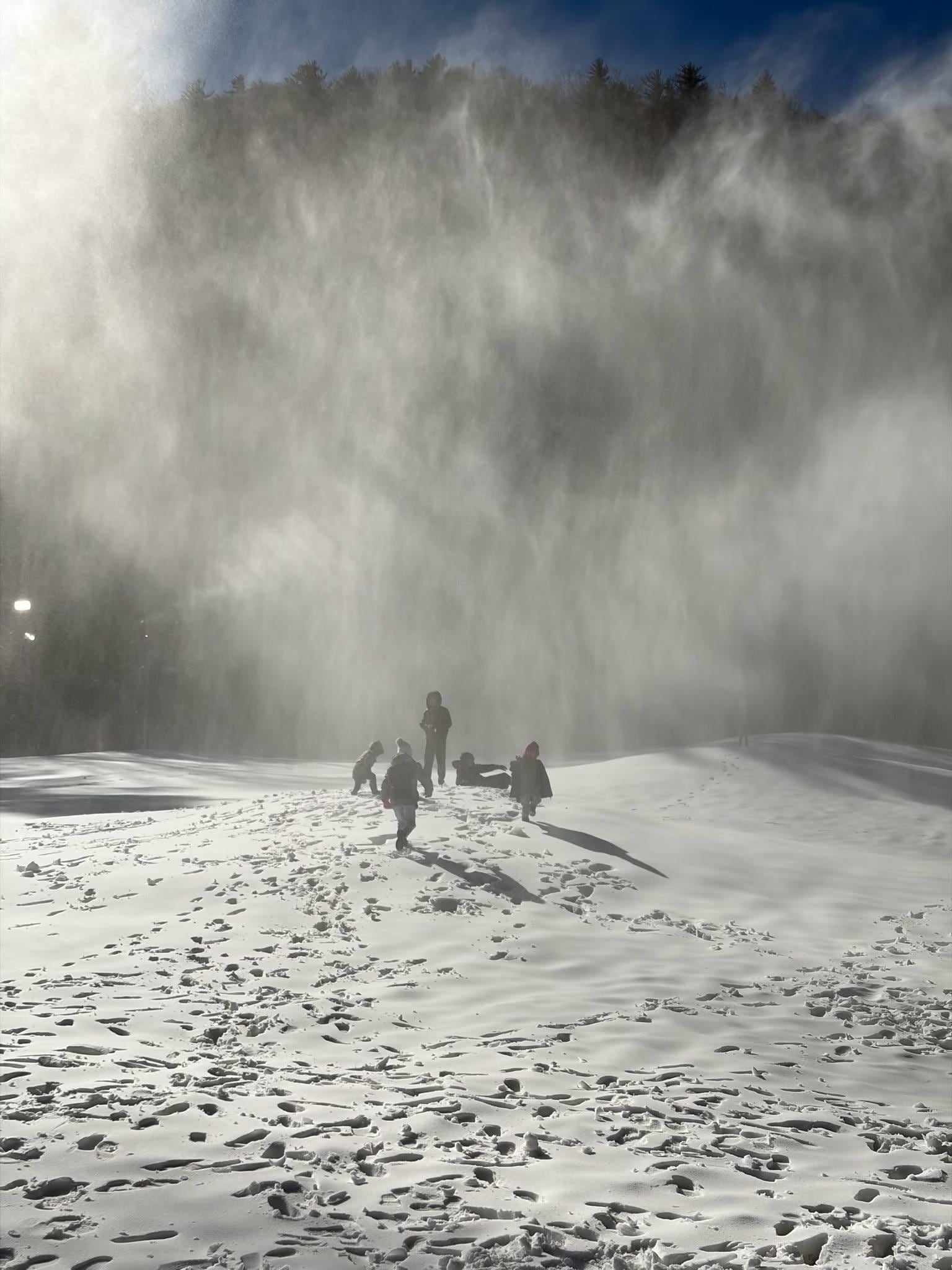 Five minutes away from Sapphire Ski slope. The kids loved the snow.