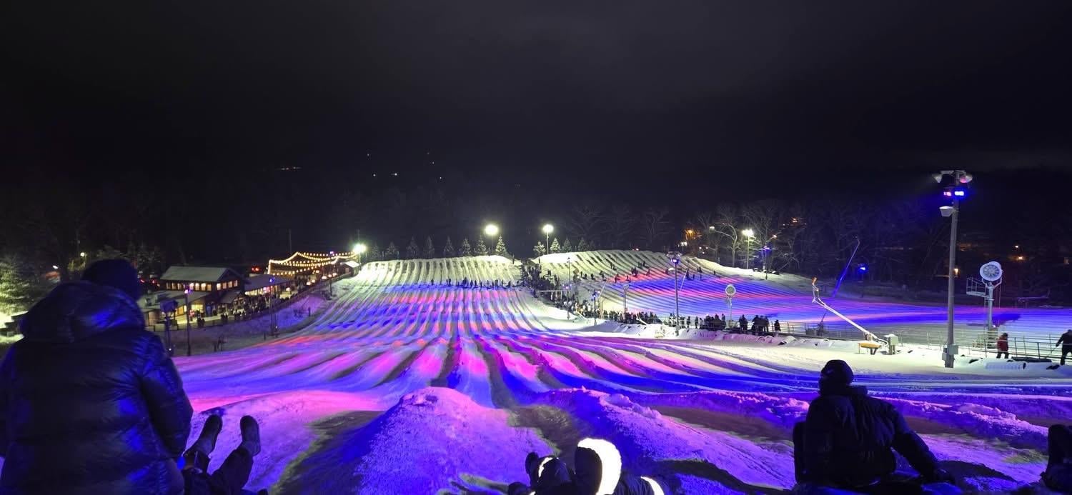 Camelback family tubing night