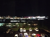 Harbour view from room nighttime
