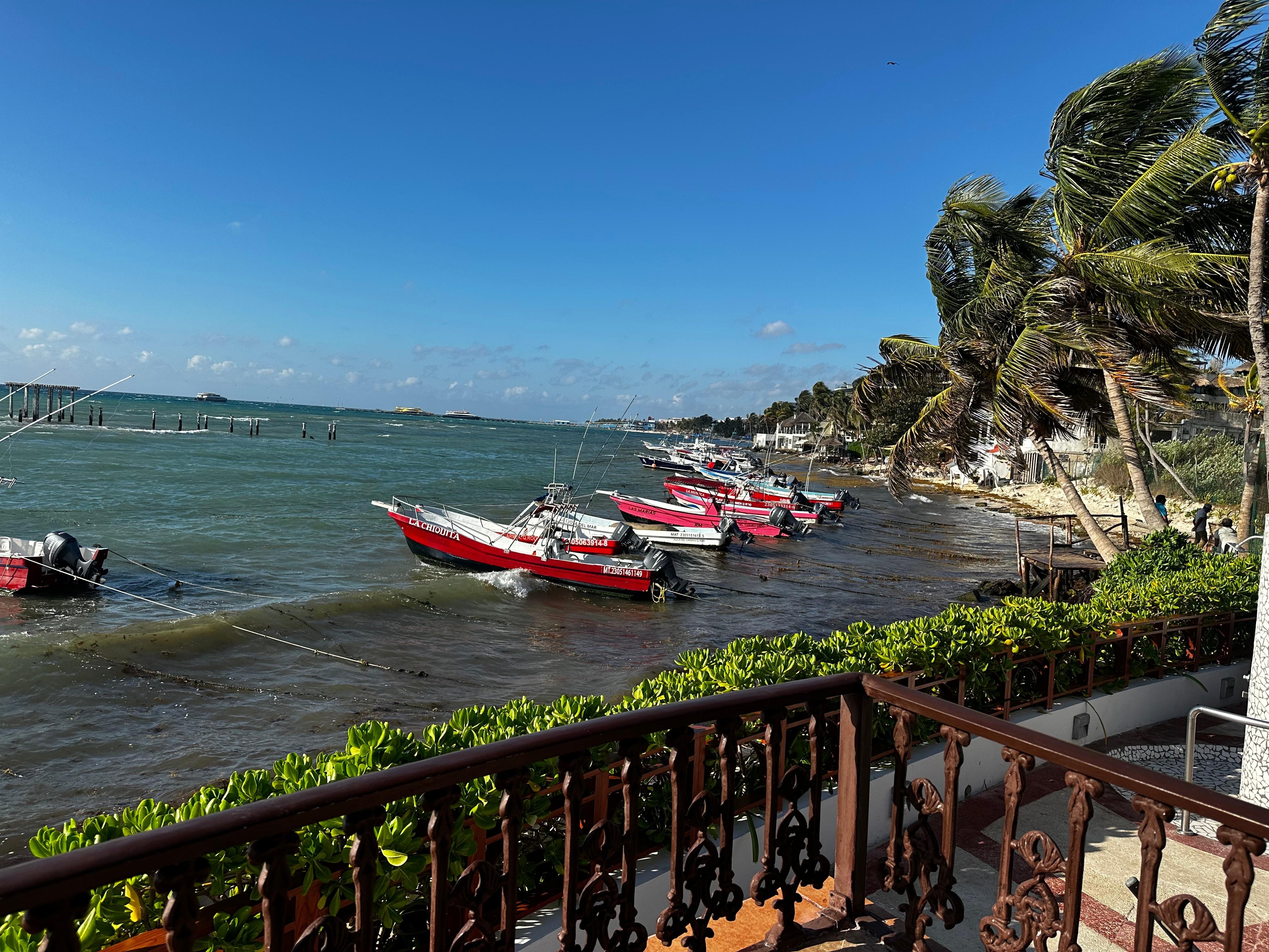 This is the view you get from the main pool bar no beach access