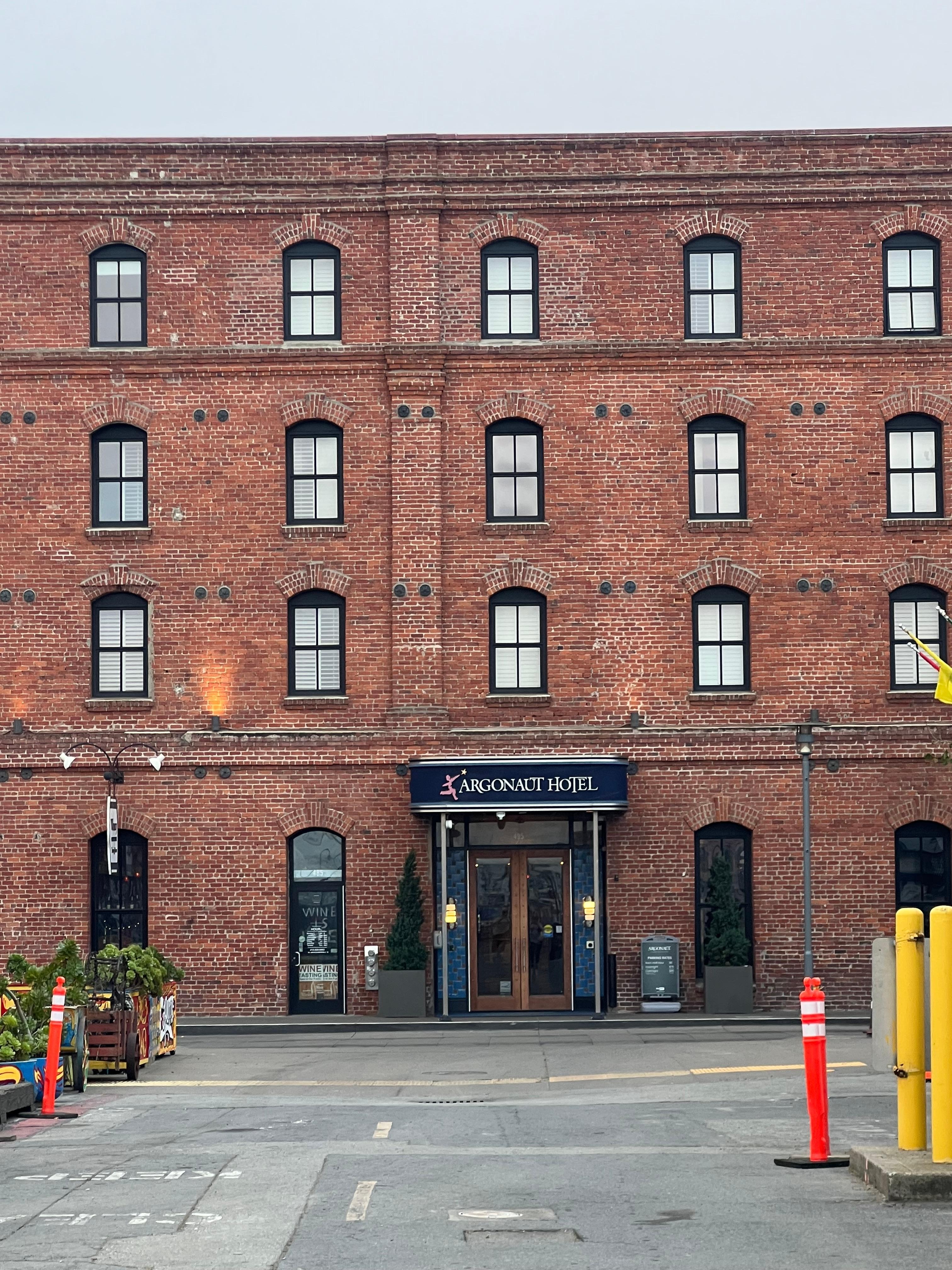 Old Del Monte building, now The Argonaught. 