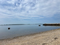 A very peaceful beach, don’t forget water shoes!