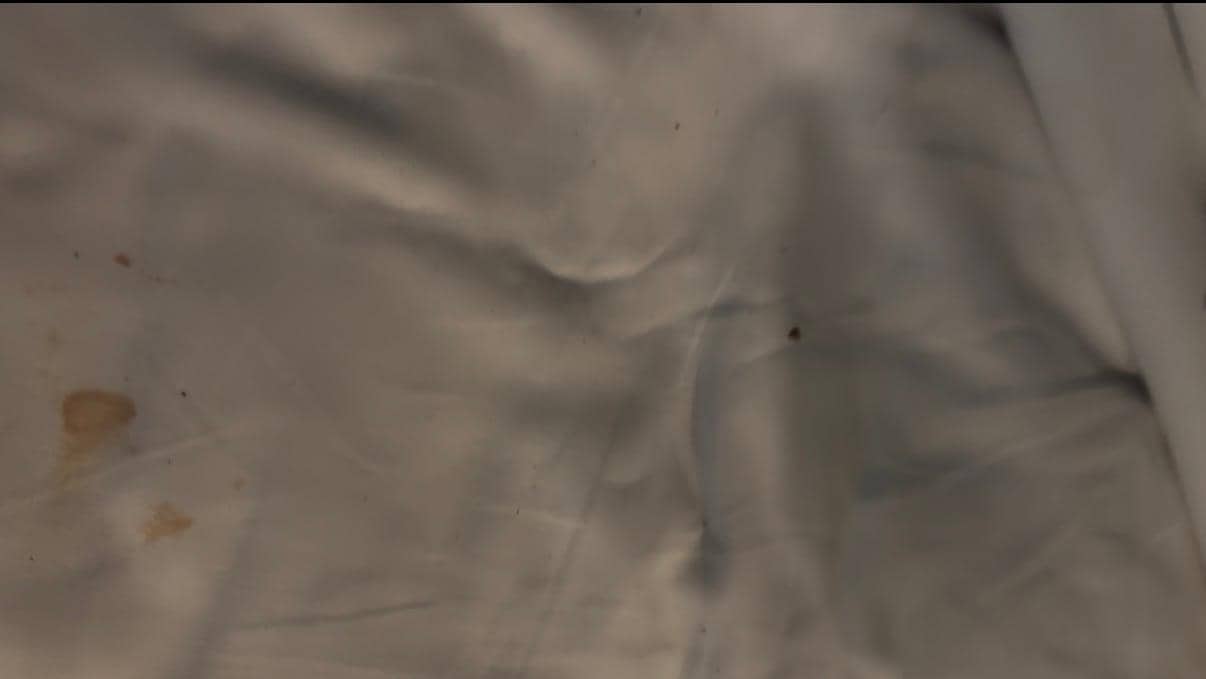 Bedsheet stain 3